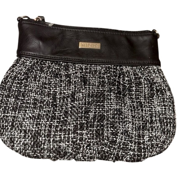 Miche black and white tweed “Char” Hip Bag Retired - Picture 1 of 10